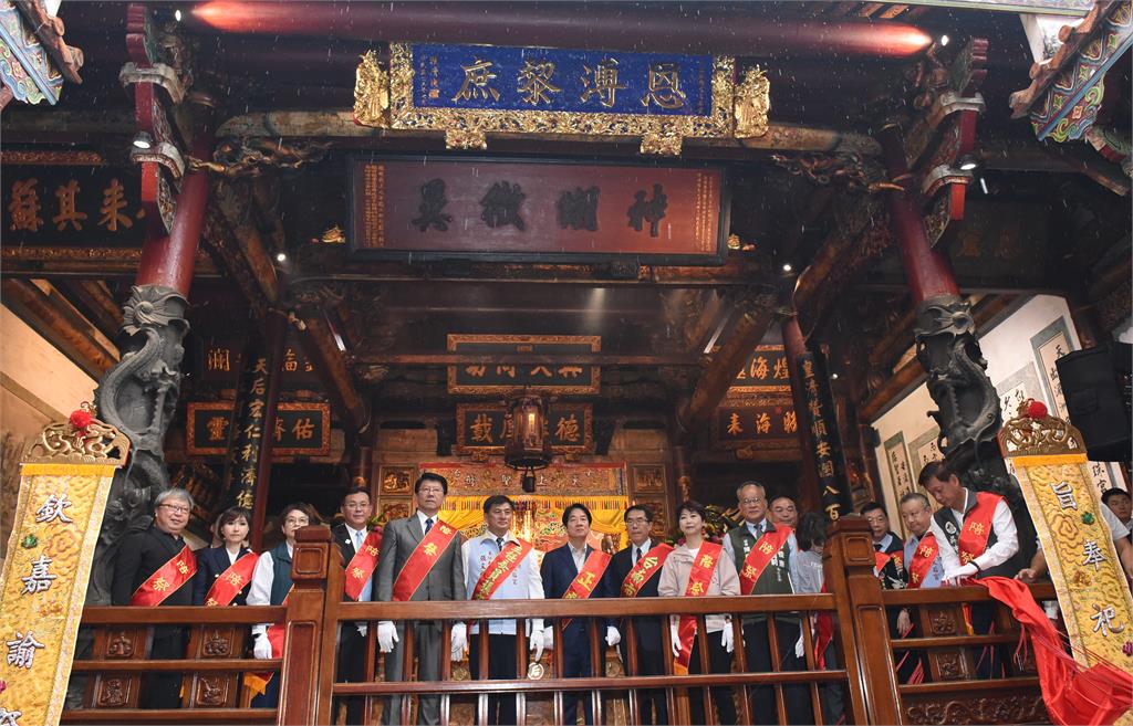 快新聞/國家級祭典登場!賴清德親揭「恩溥黎庶」 台南春祭大典現場鐘鼓齊鳴