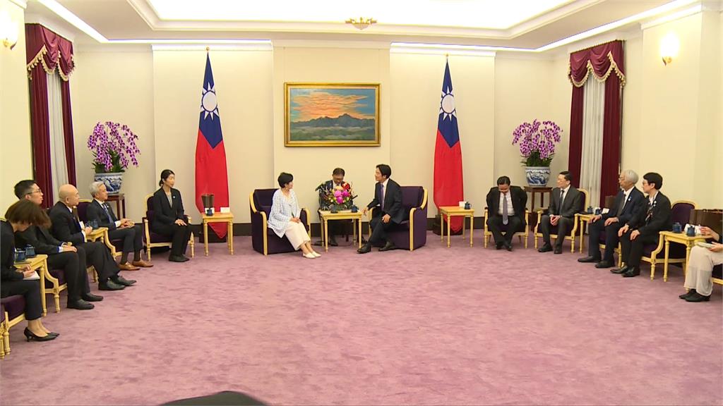 蔡英文、賴清德接見小池百合子 台日雙邊合作再深化