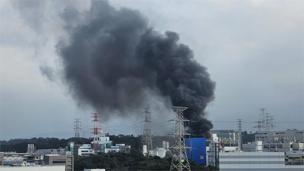 竹科大火! 變電所爆炸起火 1OHCA.2人嚴重燒燙傷