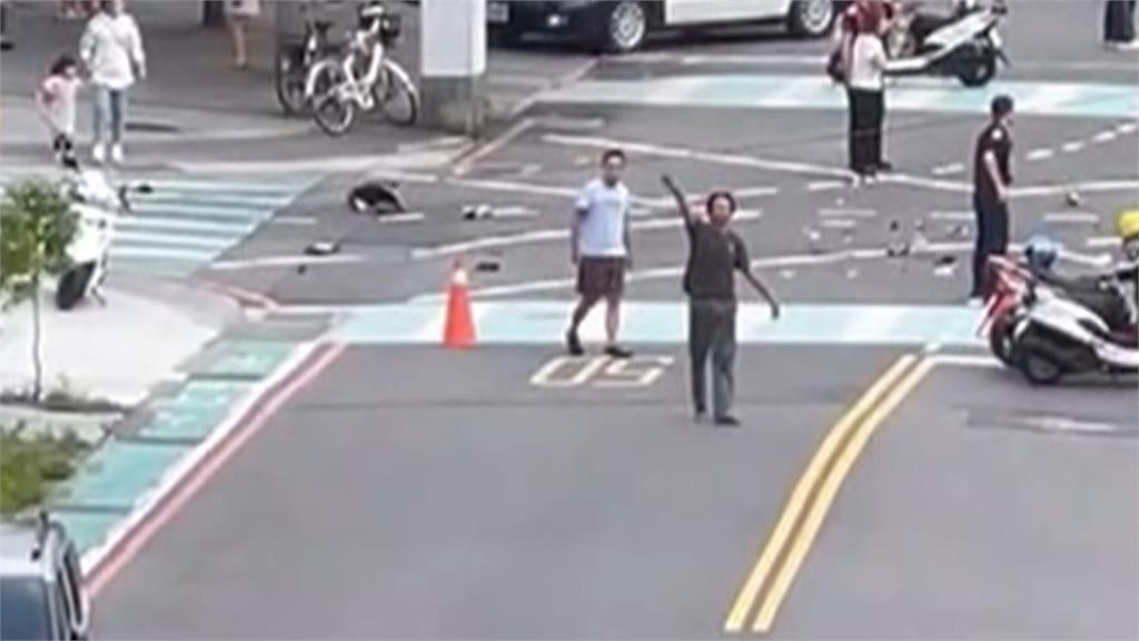 三峽車禍挺身救人 生教組長大聲呼救找人幫忙