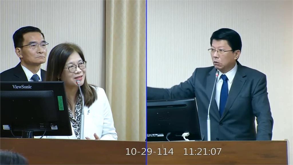 糗!謝龍介質詢豬瘟防疫 錯把管碧玲當成劉世芳