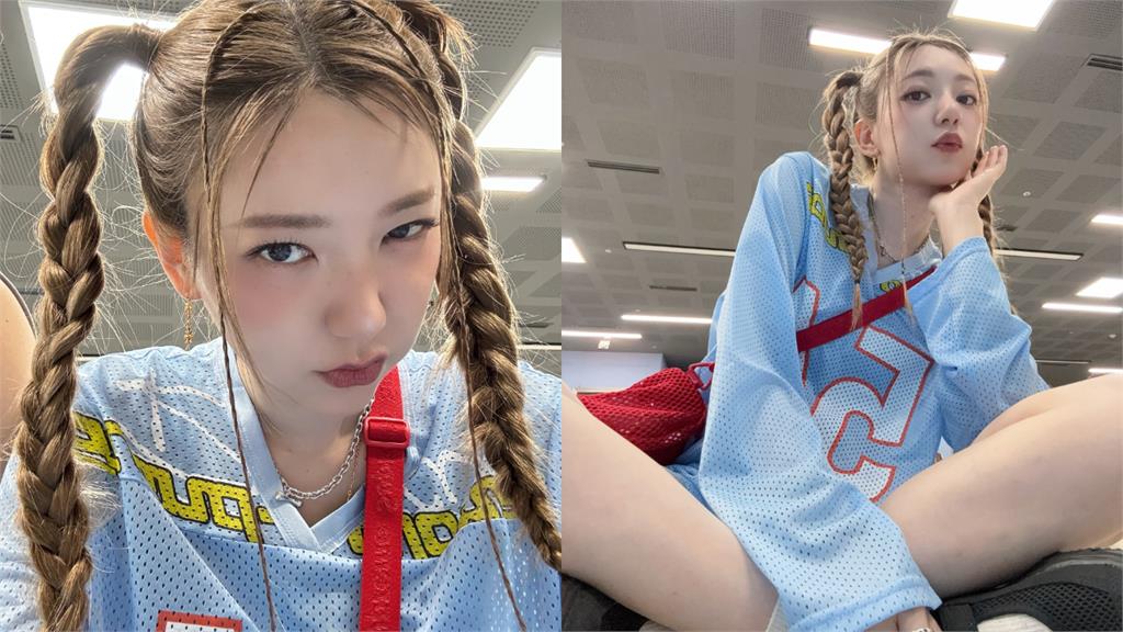 郭雪芙「盛裝朝聖BLACKPINK」風格大鬼轉!0偽裝四處狂拍…網驚:沒人認出?