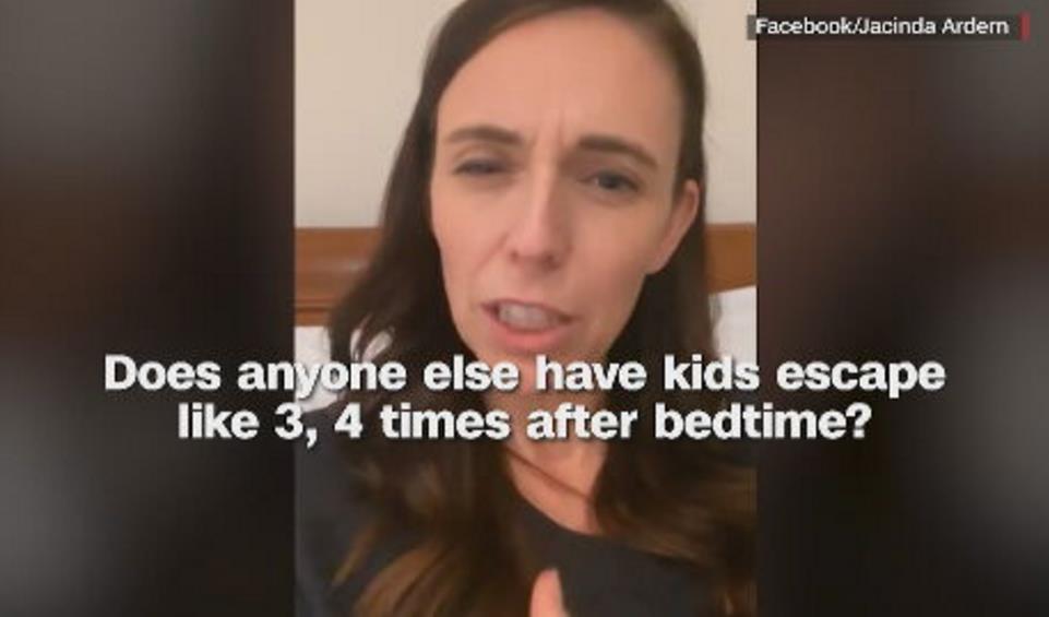 三歲女兒不睡覺亂入直播　紐國總理：有人孩子也這樣嗎？