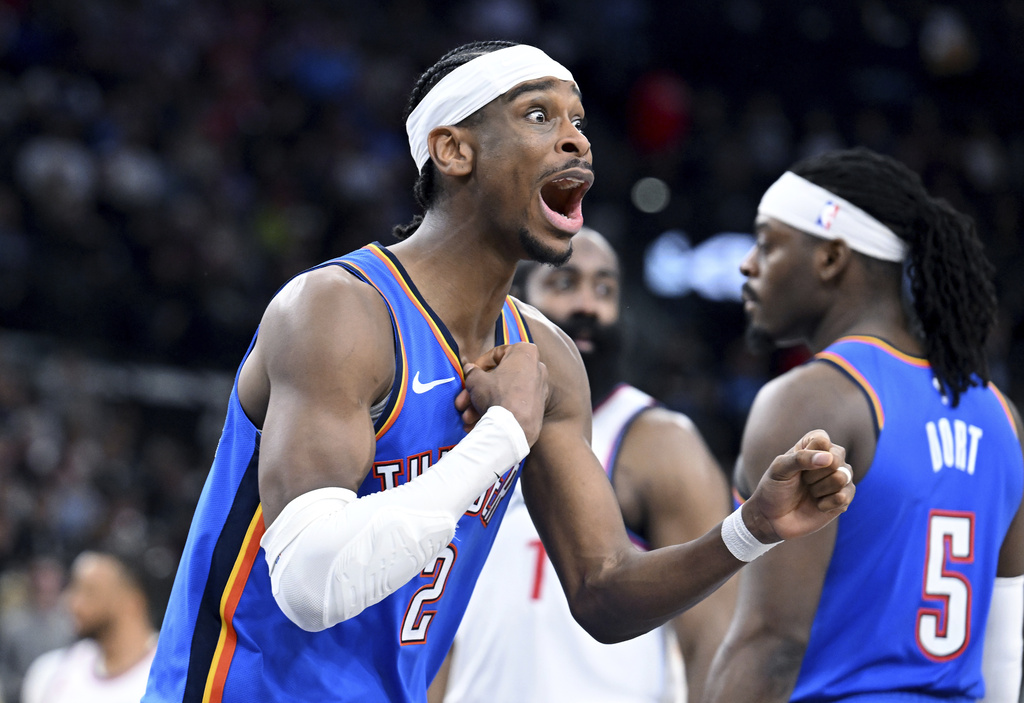 NBA(影)/雷霆靠防守封鎖快艇最後反攻機會 奪下6連勝穩居全聯盟第一