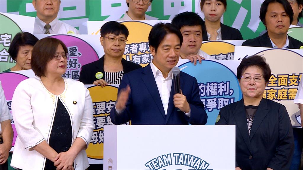 郭台銘宣布投入總統大選「笑而不答」 賴清德:將台灣建構成幸福國