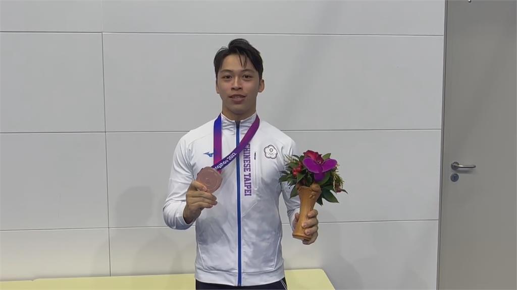 李智凱.蕭佑然表現亮眼 台灣團體體操險勝韓國