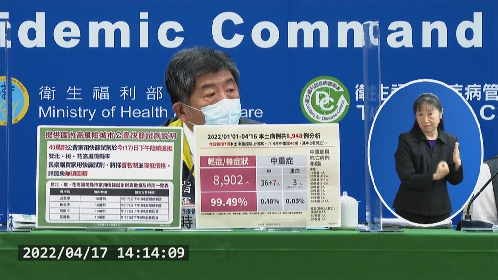 9縣市辦輕症居家照護 陳時中:準備好就來