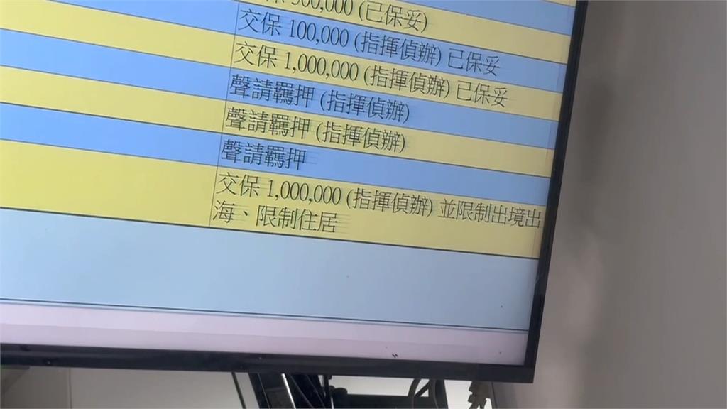 百萬元交保! 林岱樺:暗黑勢力打擊 不會屈膝跪下