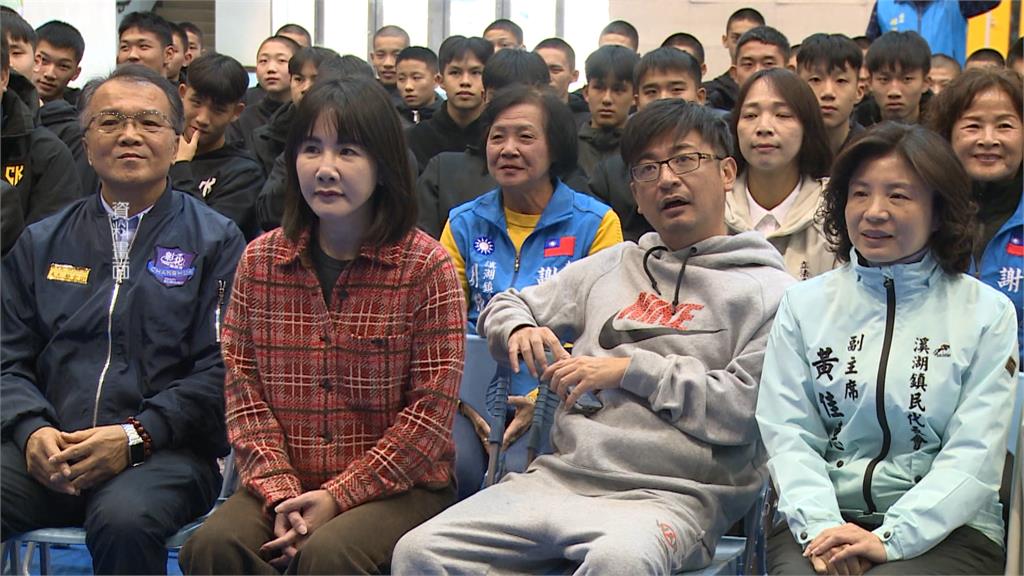 選到底？進電梯突又開門　謝衣鳯：被提名就盡全力