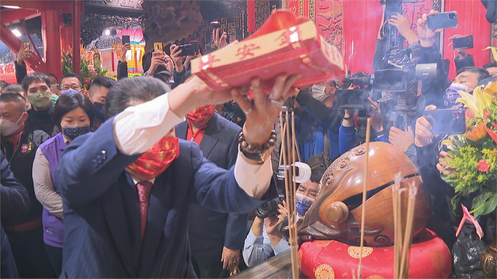 大甲鎮瀾宮元宵擲筊    4月8日23時起駕