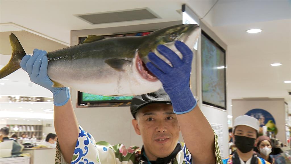 中國禁日本水產品　賴清德吃帆立貝、鰤魚挺日本
