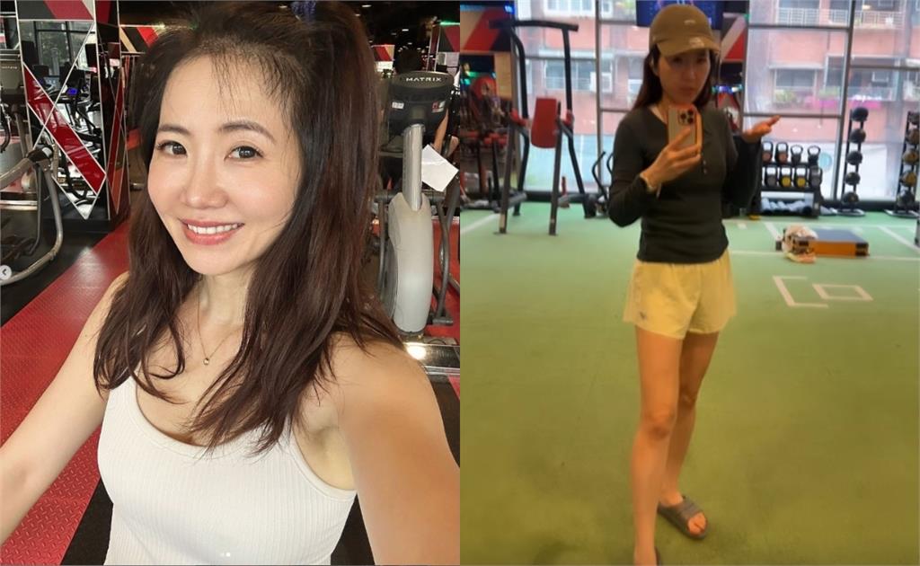 健身房「辣妹揮汗鍛煉」竟是謝忻!背心挖空「放送魔鬼體態」網嚇:這誰