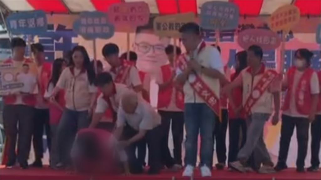 南投天氣炎熱！縣議員競總成立大會　青年志工中暑昏倒