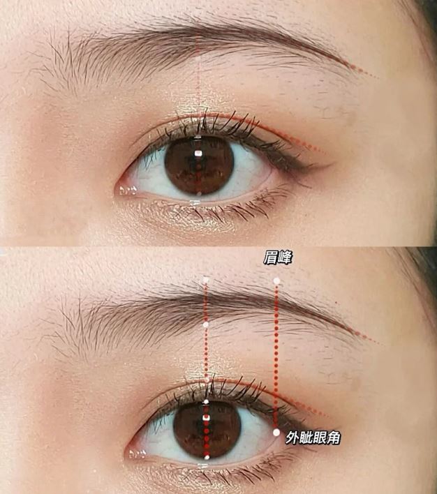 眉毛怎麼畫都怪?4方法找到適合的眉型!掌握關鍵1/2,眉毛畫對顯臉小、五官精緻
