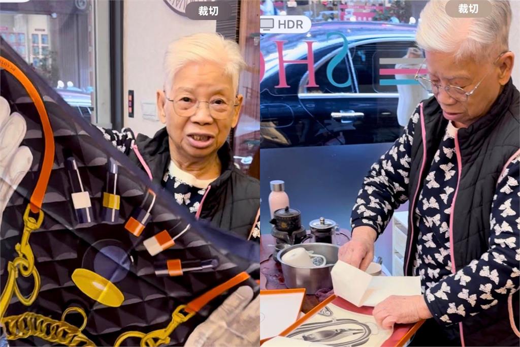 楊繡惠超孝順!豪送母「愛馬仕絲巾」爸看完一句「神回覆」笑翻全網