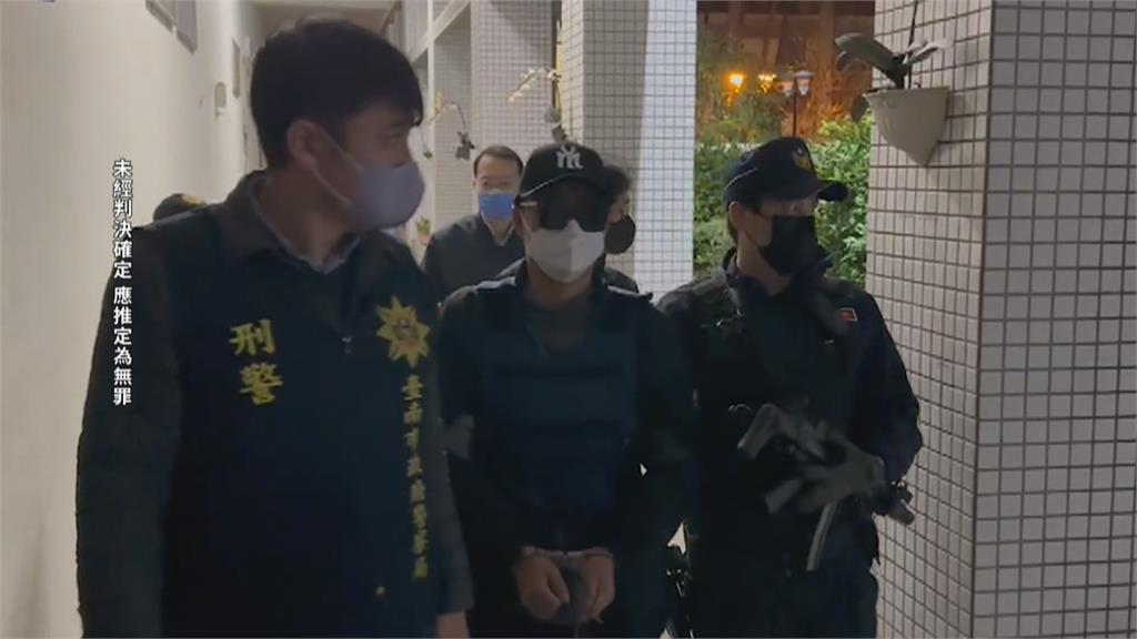 學甲88槍案2主嫌移送地檢複訊 身材明顯消風