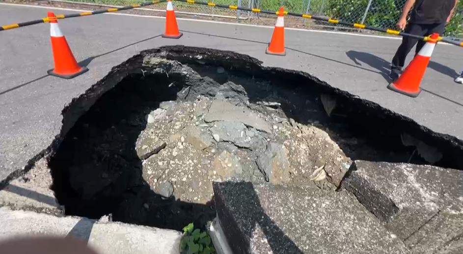 彰化社頭8/10暴雨釀4大天坑! 又遇中颱「楊柳」居民憂