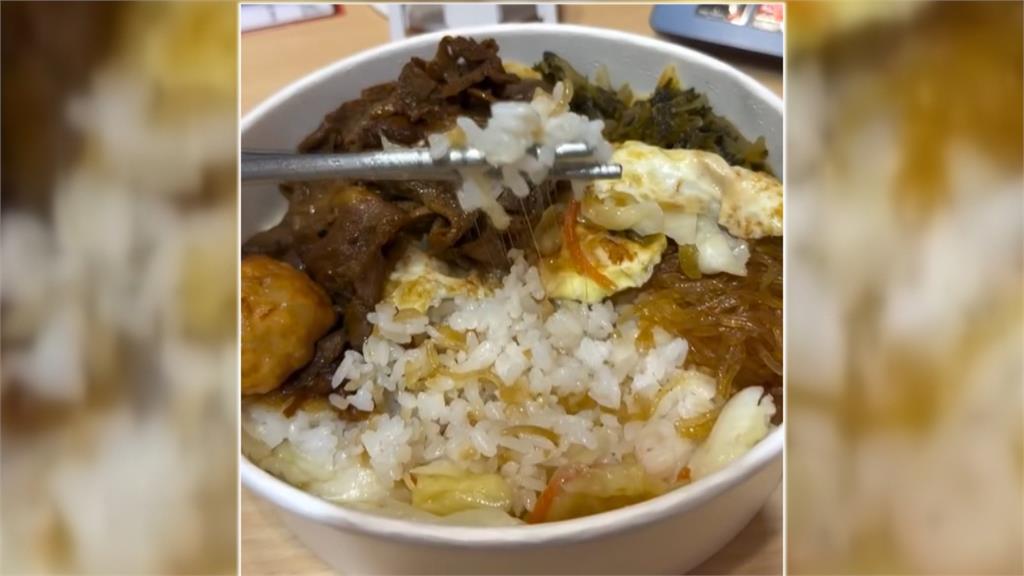 北車補習街便當店爆食安! "白飯牽絲"臭酸 業者:現點現做