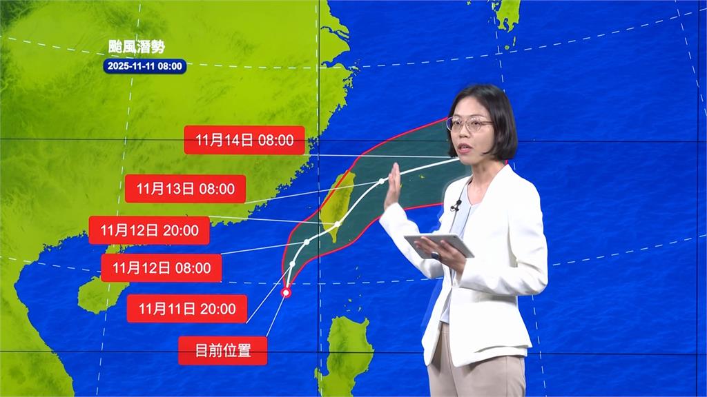 鳳凰颱風海陸警齊發　估最快明傍晚從高屏登陸