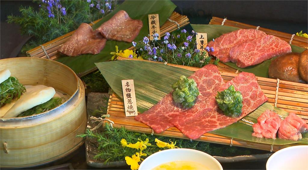 日式和牛搭配台灣刈包新滋味 生牛肉壽司東西合併