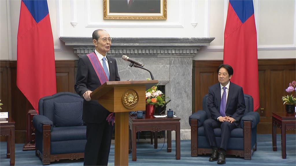 快新聞／一甲子野球魂圓夢總統府！「永遠的OH桑」王貞治獲頒一等景星勳章