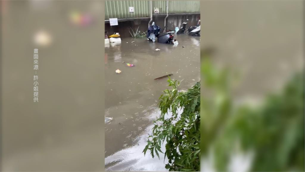 午後豪雨狂炸！積淹水釀車輛拋錨　北市出動抽水機待命