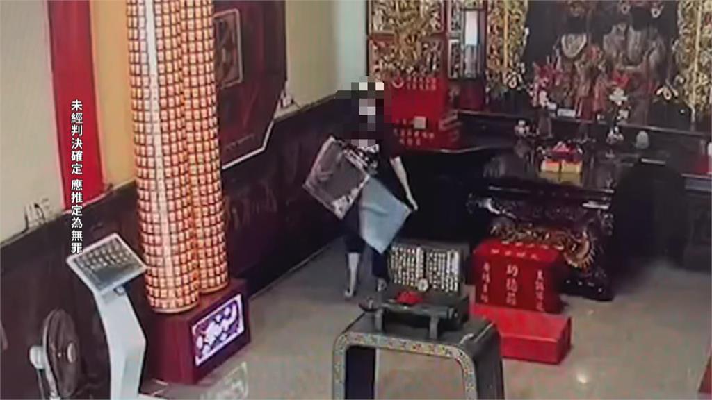 一對男女欲偷安平天后宮功德箱 「孫悟空」幫忙抓賊!