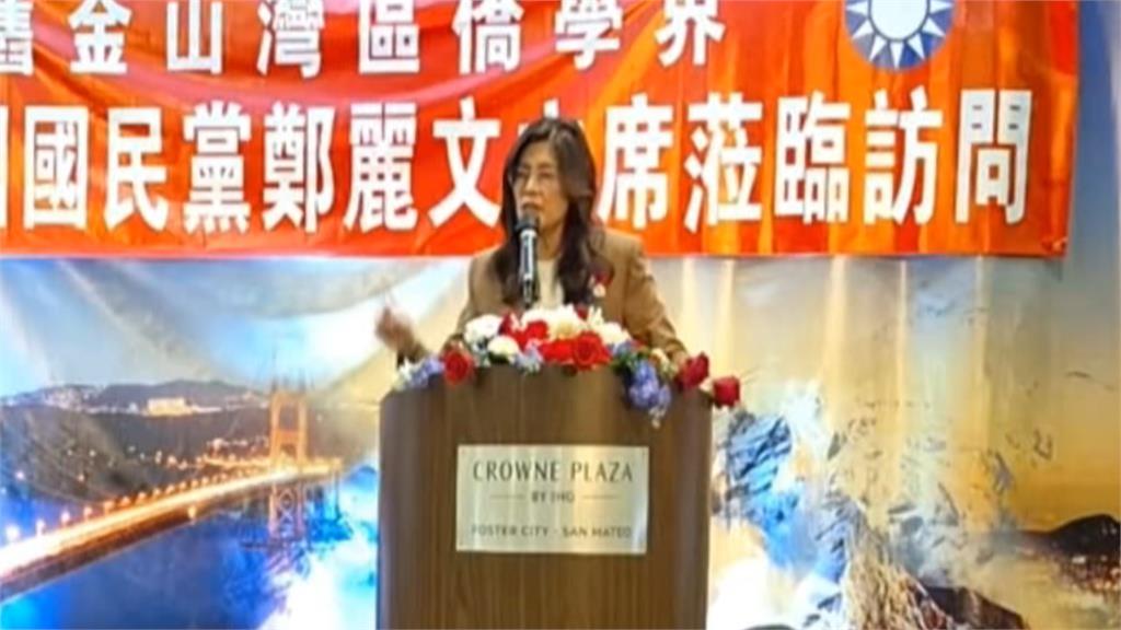 鄭麗文訪中、訪美要民主基金會補助？　林楚茵：別當護航獨裁的叫化子