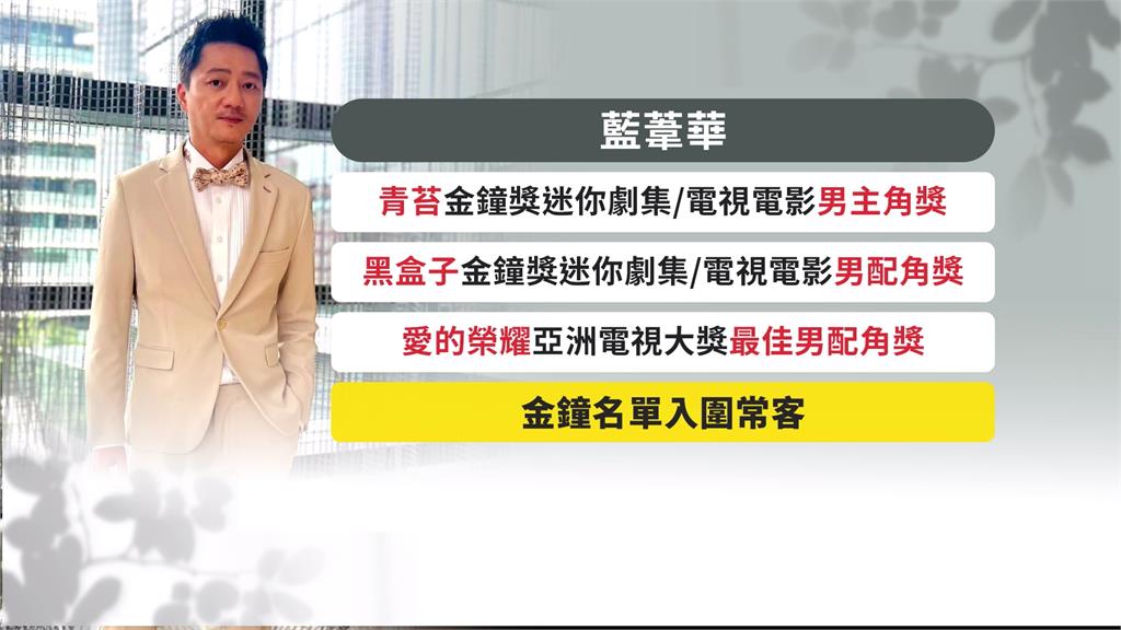 藍葦華以「愛的榮耀」 獲亞洲電視大獎最佳男配角