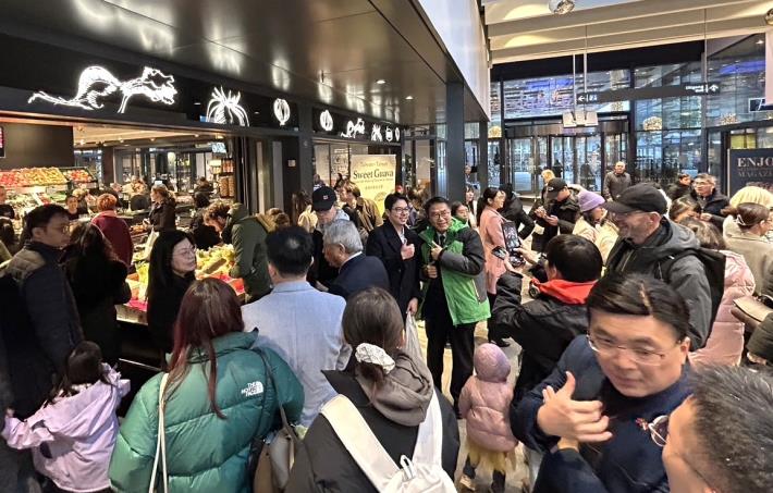 台南優質水果進軍歐洲! 黃偉哲化身最強推銷員