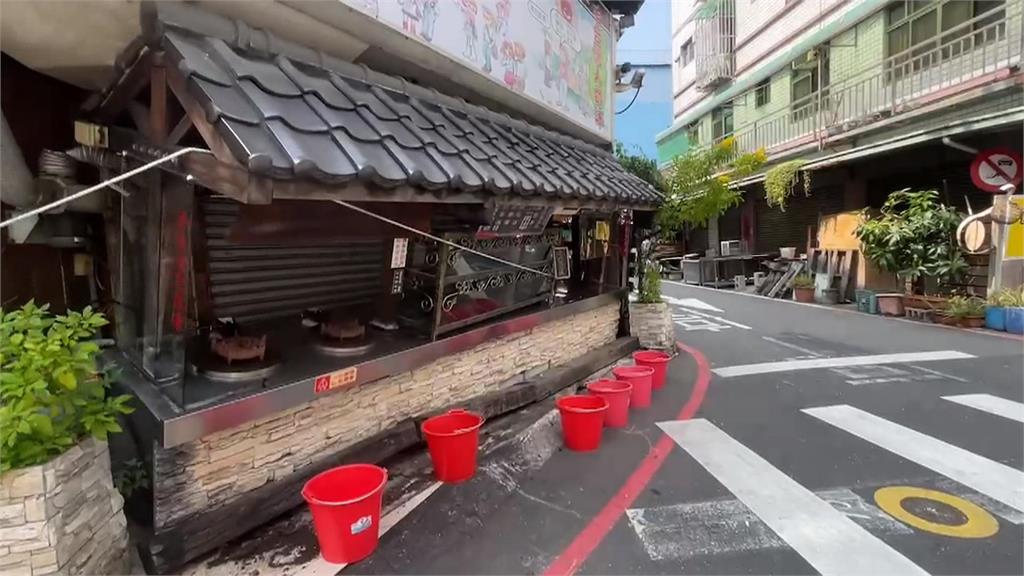 被車禍波及！　陳澄波故居冰店　　櫃檯凹陷暫停營業