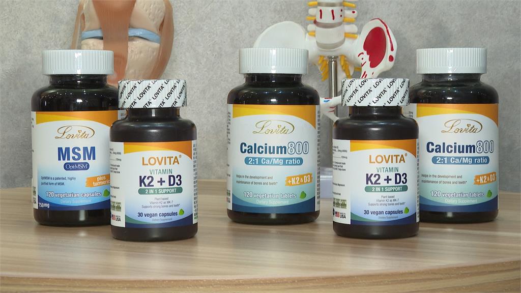 骨質疏鬆補充鈣質 醫生:還要補充維生素K2＋D3