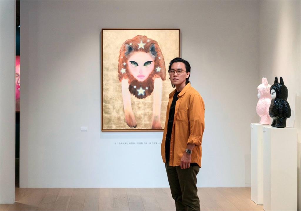 小S女兒許韶恩辦個展! 藝術家李承道誇"清晰創作觀點"
