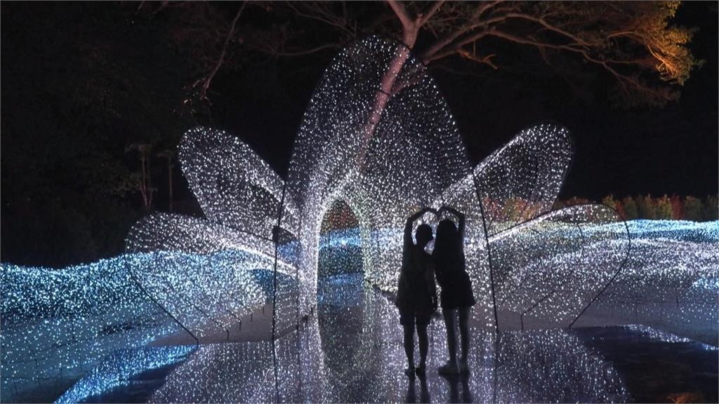 泰國第六屆燈光節　互動裝置藝術、燈光花圃超吸睛