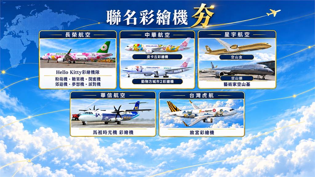 航空聯名戰！國籍航空跨界合作故宮　帶「翠玉白菜、肉形石」飛上天