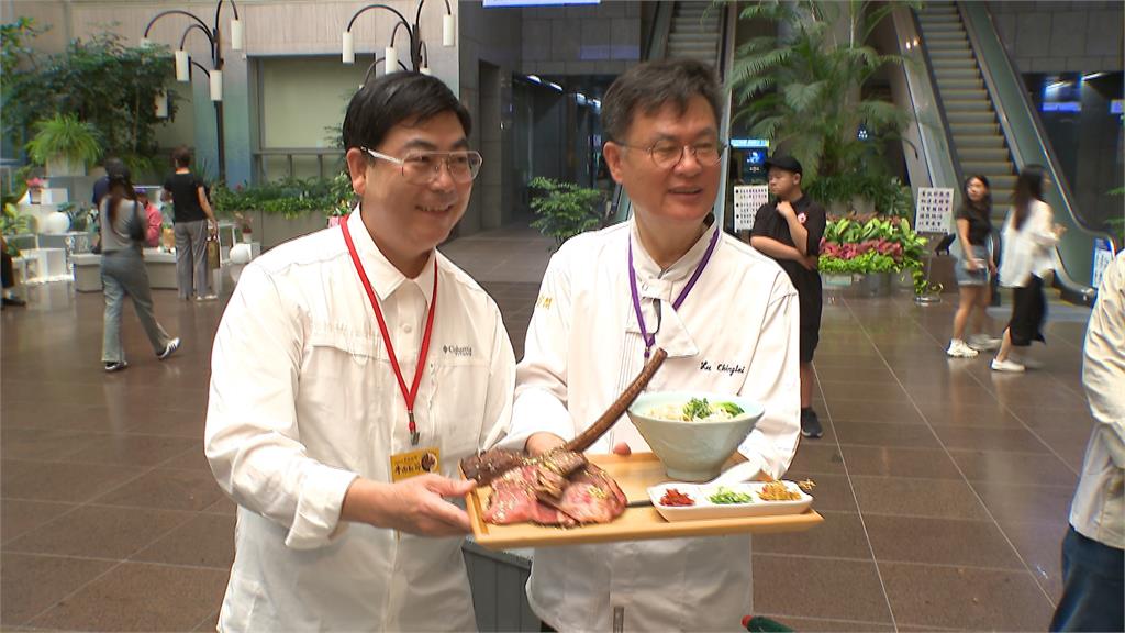 台北牛肉麵節黑白交鋒!呂敬來、天菜兒子小隆都愛「紅燒牛肉麵」
