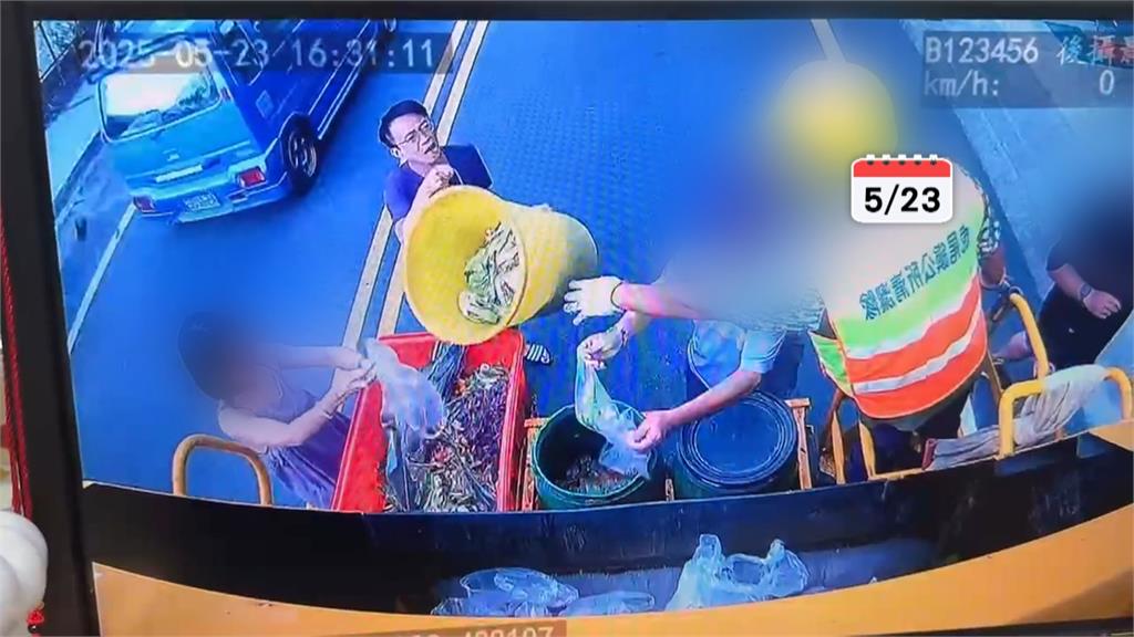 輕食店業者倒「生廚餘」遭拒不滿被針對 清潔隊秀監視器駁斥