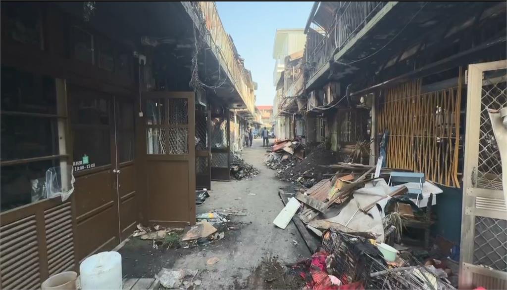 嘉義民宅火警延燒13屋　早午餐店無力重建徵求募款