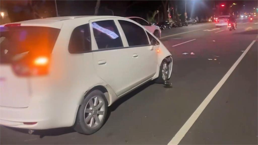 疲勞駕駛肇禍？　高雄轎車撞徒步一家3口　岳母.女婿雙亡