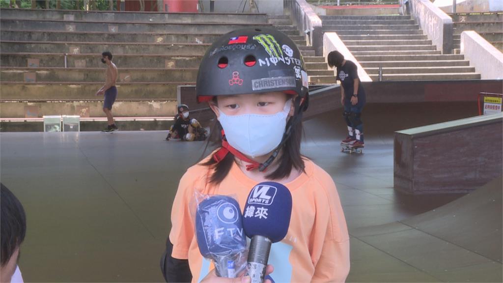 奧運掀滑板旋風　台灣八歲新秀大招連發