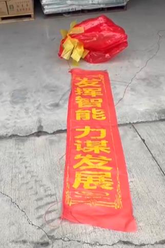 中國「赤化」統戰品？　簡體字巨球害險撞　軍憲警來關心