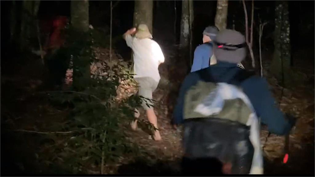 男爬「屋我尾山」只穿夾腳拖迷途 水、糧食都沒帶搜救人員傻眼