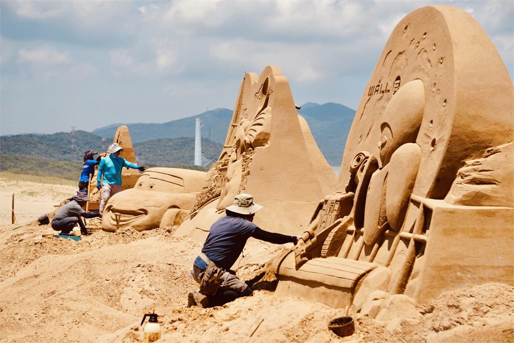 2021福隆國際沙雕藝術季　重溫「皮克斯經典」中秋開展！
