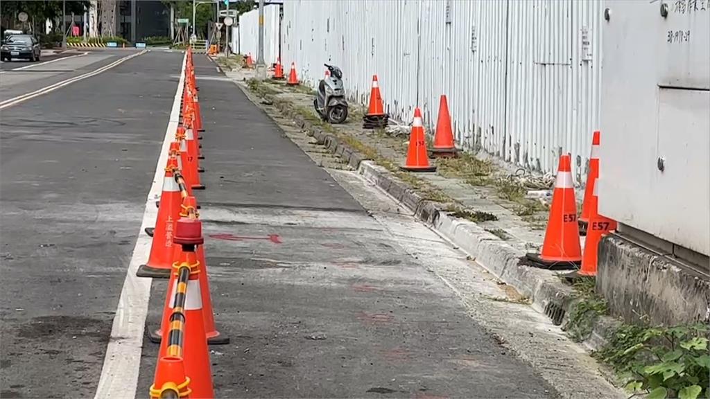 竹北天坑檢測「鄰近地層告一段落」 鄭朝方親自宣布道路解封