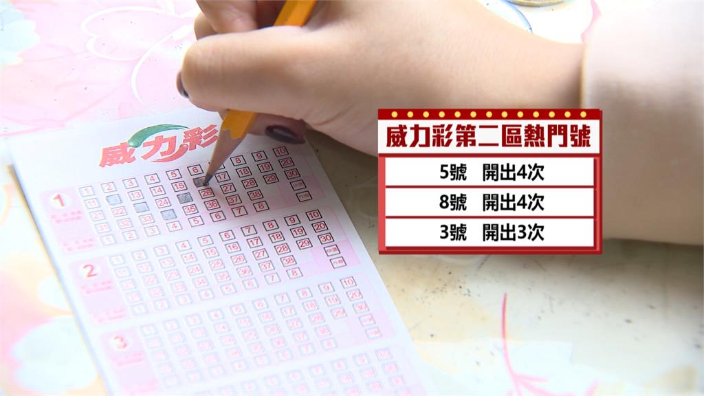 威力彩連槓10期 頭獎上看8億今晚開獎 威力彩連槓10期頭獎8億 今晚開獎拚個好手氣!