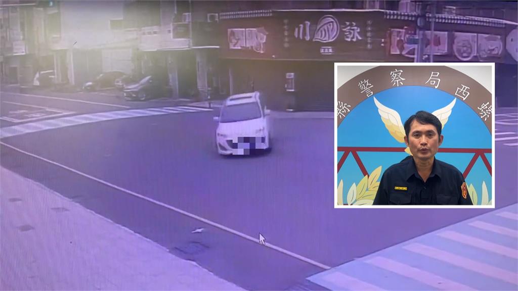 校門口怪象　文昌國小前駕駛莫名繞十圈