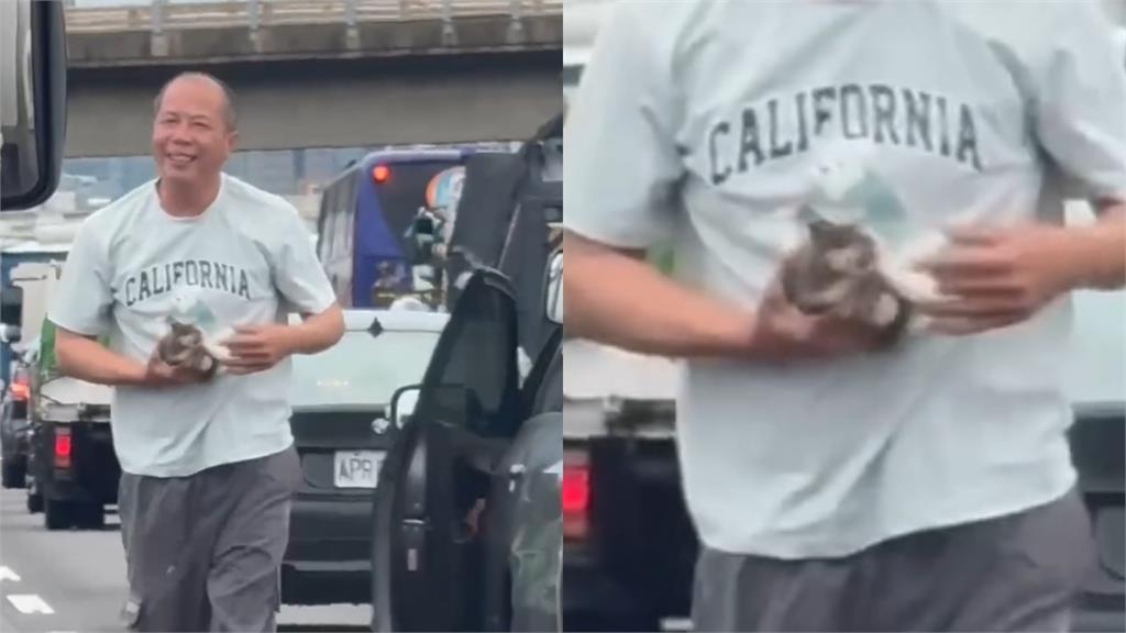 男子突對前車「下跪磕頭、猛鑽車底」!駕駛嚇傻結局曝光暖哭全網