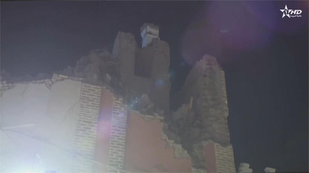 北非摩洛哥6.8極淺層地震　已上百死傷、警告有強烈餘震