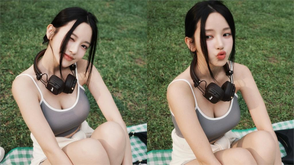 蔡瑞雪遊歐「開深V穿搭」太辣!細肩帶洋裝「深溝炸出雪球」萬人朝聖