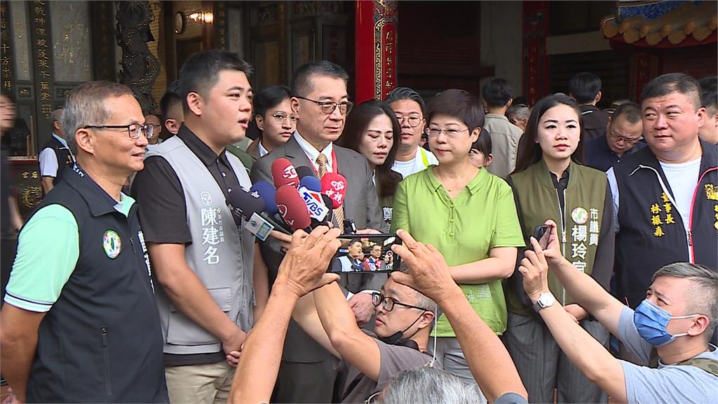 賴清德下鄉新竹市巡迴座談　與柯建銘「這動作」引發聯想
